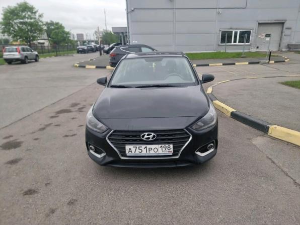Hyundai Solaris II с пробегом 2018 года, цена 1 265 500 рублей, 105000 км, седан, Автокод Объявления