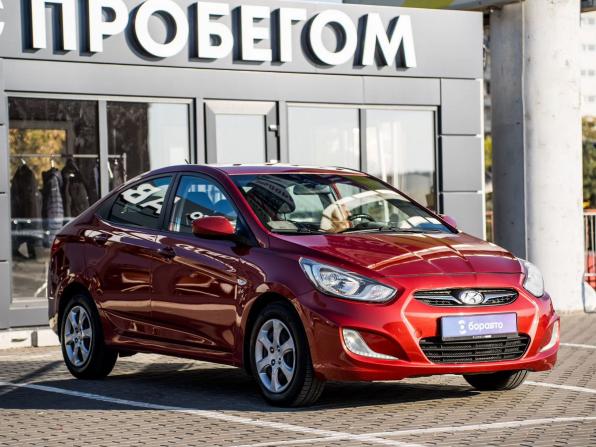 Hyundai Solaris I с пробегом 2014 года, цена 980 000 рублей, 175400 км, седан, Автокод Объявления