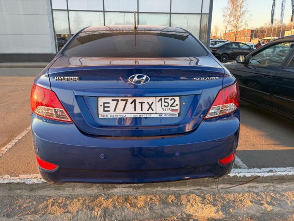 Hyundai Solaris I с пробегом 2012 года, цена 819 000 рублей, 107277 км, седан, Автокод Объявления