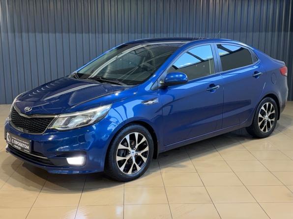 Kia Rio III Рестайлинг с пробегом 2016 года, цена 1 299 900 рублей, 84500 км, седан, Автокод Объявления