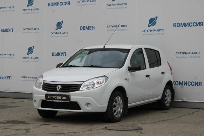 Renault Sandero I с пробегом 2014 года, цена 525 000 рублей, 125000 км, хэтчбек, Автокод Объявления