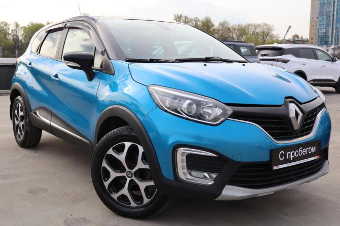 Renault Kaptur I с пробегом 2017 года, цена 1 649 000 рублей, 72000 км, внедорожник, Автокод Объявления