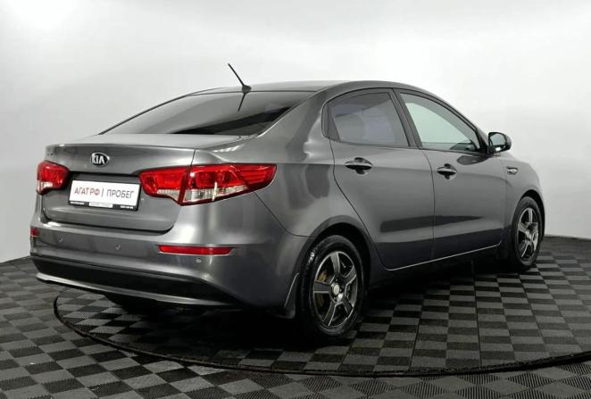 Kia Rio III Рестайлинг с пробегом 2016 года, цена 1 100 000 рублей, 104143 км, седан, Автокод Объявления