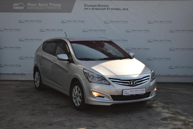 Hyundai Solaris I Рестайлинг с пробегом 2014 года, цена 990 000 рублей, 139750 км, хэтчбек, Автокод Объявления