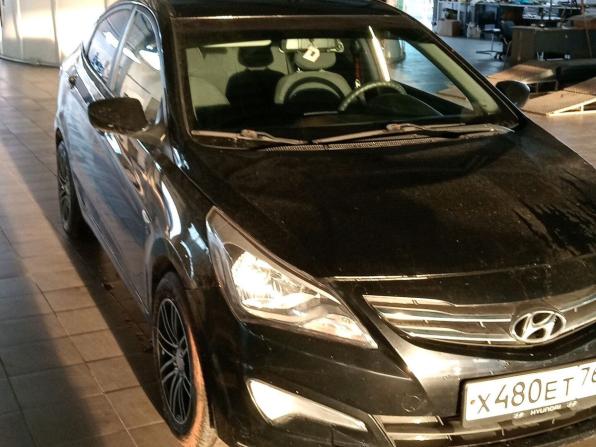 Hyundai Solaris I Рестайлинг с пробегом 2015 года, цена 963 000 рублей, 136100 км, седан, Автокод Объявления