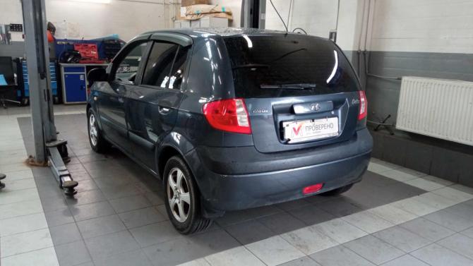 Hyundai Getz I Рестайлинг с пробегом 2008 года, цена 420 000 рублей, 129618 км, хэтчбек, Автокод Объявления