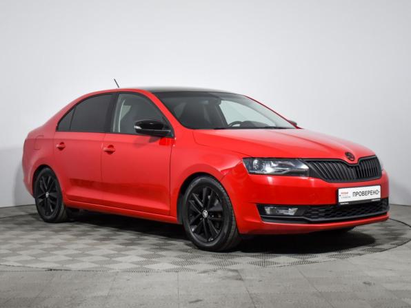 Skoda Rapid I Рестайлинг с пробегом 2018 года, цена 1 098 900 рублей, 187000 км, лифтбек, Автокод Объявления