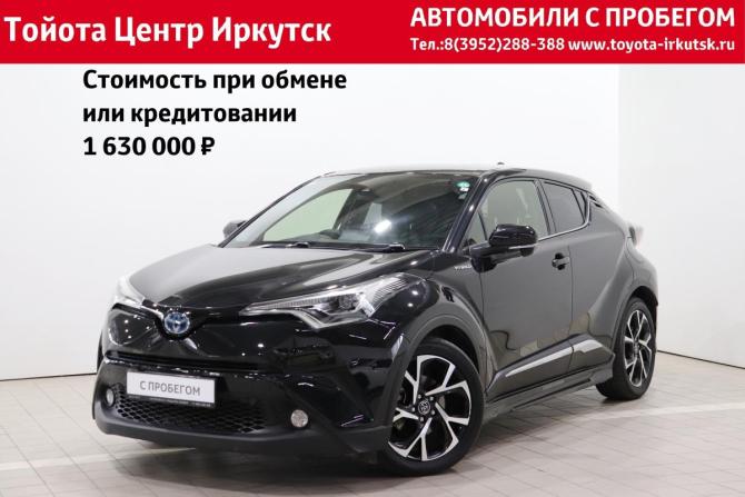 Toyota C-HR I с пробегом 2017 года, цена 1 660 000 рублей, 150544 км, внедорожник, Автокод Объявления