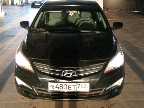 Hyundai Solaris I Рестайлинг с пробегом 2015 года, цена 963 000 рублей, 136100 км, седан, Автокод Объявления
