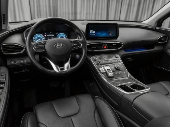 Hyundai Santa Fe IV Рестайлинг с пробегом 2021 года, цена 4 070 000 рублей, 79408 км, внедорожник, Автокод Объявления