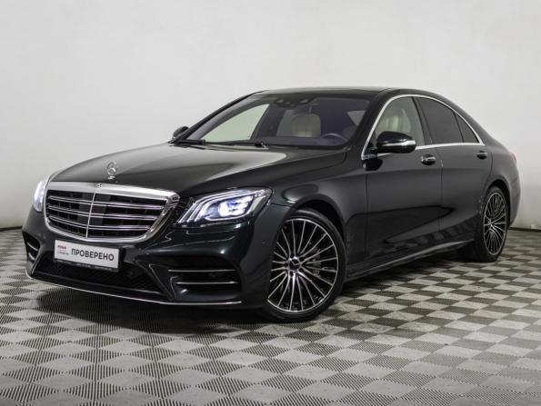 Mercedes-Benz S-Класс VI (W222 C217) Рестайлинг с пробегом 2019 года, цена 7 055 740 рублей, 98946 км, седан, Автокод Объявления