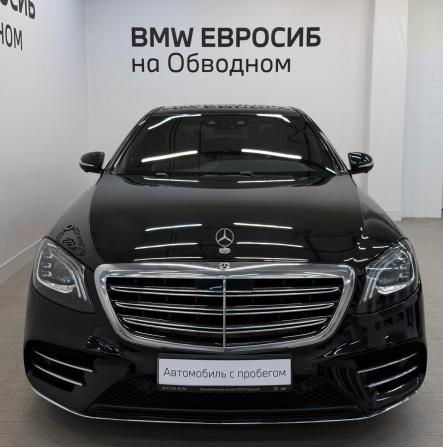 Mercedes-Benz S-Класс VI (W222 C217) Рестайлинг с пробегом 2019 года, цена 4 590 000 рублей, 137937 км, седан, Автокод Объявления
