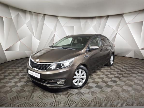 Kia Rio III Рестайлинг с пробегом 2016 года, цена 855 150 рублей, 196288 км, седан, Автокод Объявления