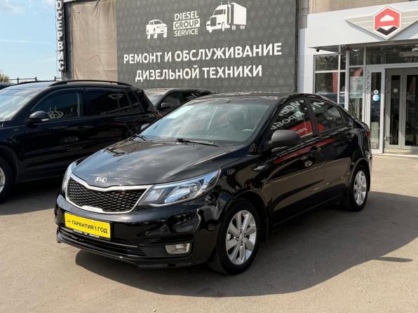 Kia Rio III Рестайлинг с пробегом 2015 года, цена 950 000 рублей, 145000 км, седан, Автокод Объявления