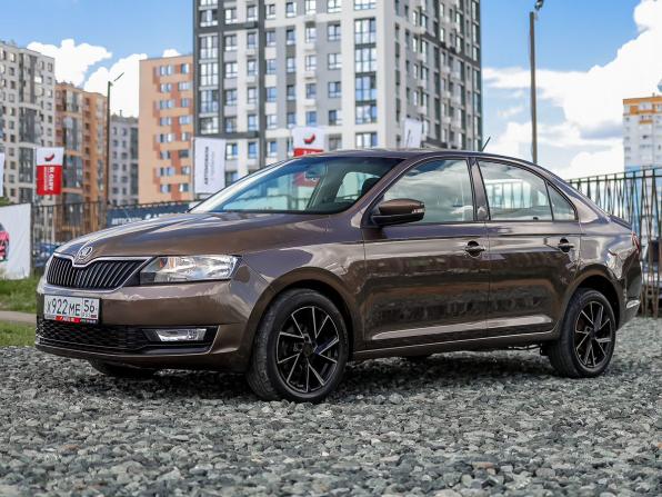 Skoda Rapid I Рестайлинг с пробегом 2017 года, цена 1 189 000 рублей, 103783 км, лифтбек, Автокод Объявления
