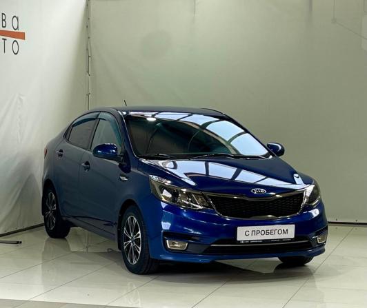 Kia Rio III Рестайлинг с пробегом 2016 года, цена 985 000 рублей, 113000 км, седан, Автокод Объявления