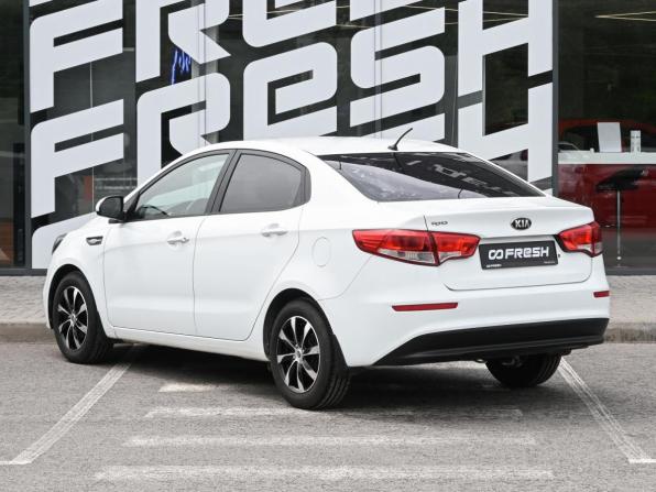 Kia Rio III Рестайлинг с пробегом 2016 года, цена 1 060 000 рублей, 110794 км, седан, Автокод Объявления