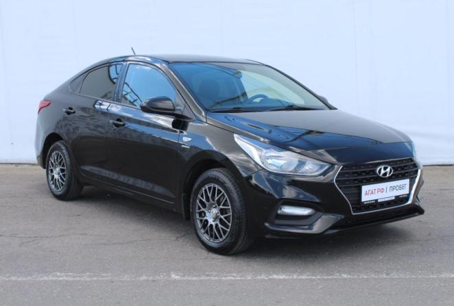 Hyundai Solaris II с пробегом 2019 года, цена 1 480 000 рублей, 118693 км, седан, Автокод Объявления