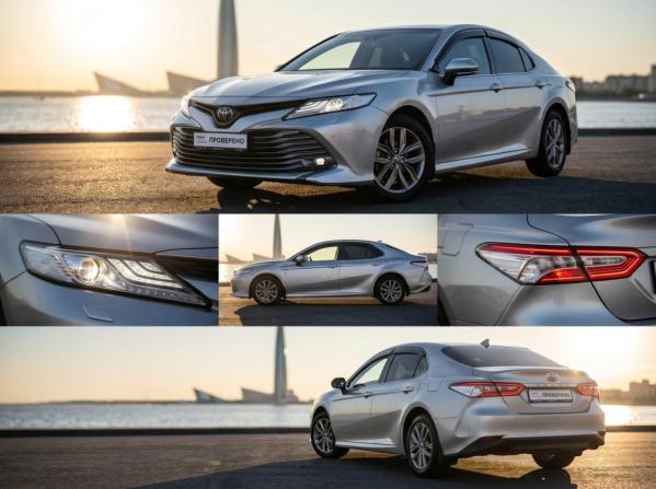 Toyota Camry VIII (XV70) с пробегом 2020 года, цена 2 424 986 рублей, 129799 км, седан, Автокод Объявления