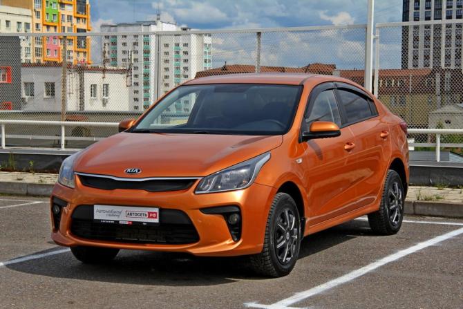 Kia Rio IV с пробегом 2017 года, цена 1 075 300 рублей, 120103 км, седан, Автокод Объявления