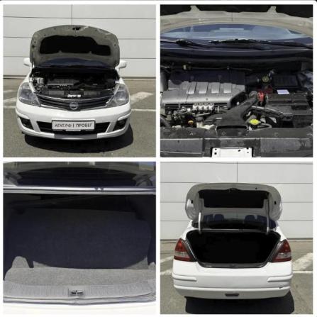 Nissan Tiida I Рестайлинг с пробегом 2013 года, цена 619 000 рублей, 369851 км, седан, Автокод Объявления