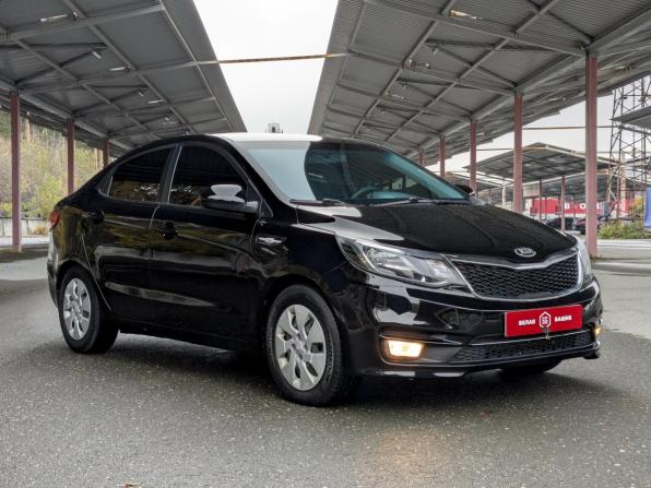 Kia Rio III Рестайлинг с пробегом 2016 года, цена 960 000 рублей, 111280 км, седан, Автокод Объявления