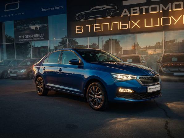 Skoda Rapid II с пробегом 2021 года, цена 1 350 000 рублей, 98853 км, лифтбек, Автокод Объявления