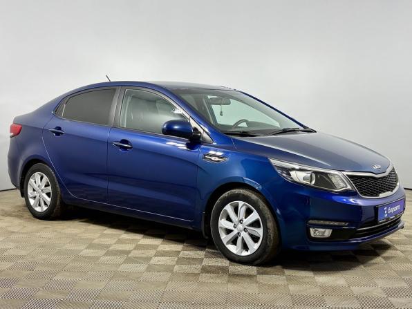 Kia Rio III Рестайлинг с пробегом 2016 года, цена 1 145 000 рублей, 102155 км, седан, Автокод Объявления
