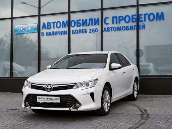 Toyota Camry VII (XV50) Рестайлинг с пробегом 2015 года, цена 2 225 000 рублей, 76100 км, седан, Автокод Объявления