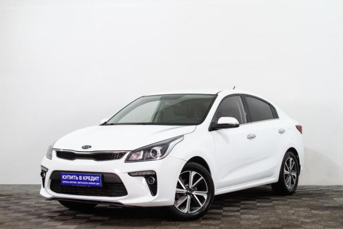 Kia Rio IV с пробегом 2018 года, цена 1 319 000 рублей, 194500 км, седан, Автокод Объявления