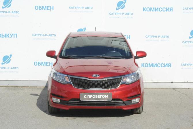 Kia Rio III Рестайлинг с пробегом 2017 года, цена 1 155 000 рублей, 80000 км, седан, Автокод Объявления