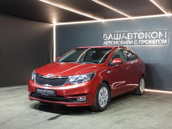 Kia Rio III Рестайлинг с пробегом 2015 года, цена 1 080 000 рублей, 180646 км, седан, Автокод Объявления