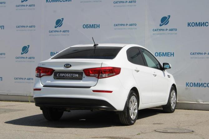 Kia Rio III Рестайлинг с пробегом 2017 года, цена 1 170 000 рублей, 73000 км, седан, Автокод Объявления