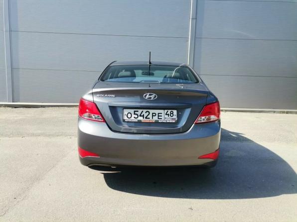 Hyundai Solaris I Рестайлинг с пробегом 2016 года, цена 877 000 рублей, 111000 км, седан, Автокод Объявления