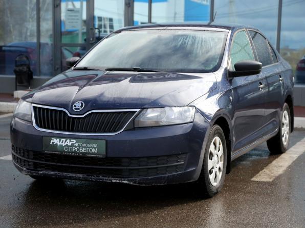 Skoda Rapid I с пробегом 2017 года, цена 855 000 рублей, 202500 км, лифтбек, Автокод Объявления