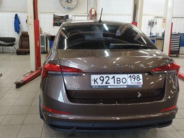 Skoda Rapid II с пробегом 2021 года, цена 1 495 000 рублей, 99980 км, лифтбек, Автокод Объявления