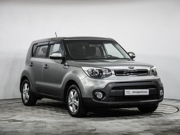 Kia Soul II Рестайлинг с пробегом 2017 года, цена 1 599 000 рублей, 62906 км, хэтчбек, Автокод Объявления