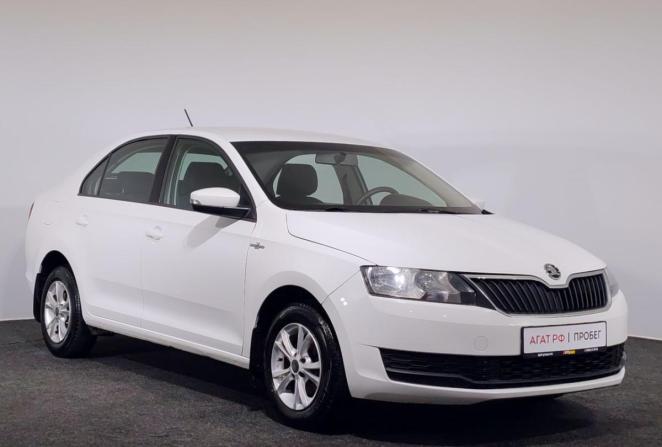 Skoda Rapid I Рестайлинг с пробегом 2019 года, цена 1 100 000 рублей, 69415 км, лифтбек, Автокод Объявления