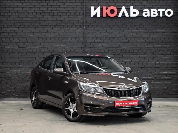 Kia Rio III Рестайлинг с пробегом 2016 года, цена 830 000 рублей, 163862 км, седан, Автокод Объявления