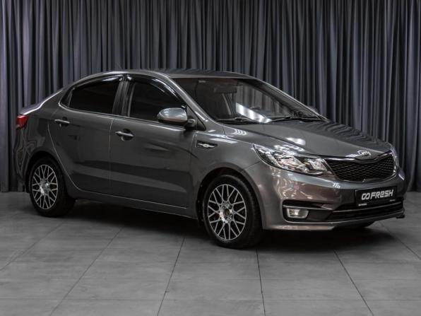 Kia Rio III Рестайлинг с пробегом 2015 года, цена 999 000 рублей, 121043 км, седан, Автокод Объявления