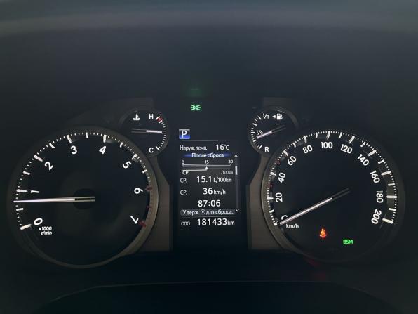 Toyota Land Cruiser Prado 150 Series Рестайлинг 2 с пробегом 2019 года, цена 5 450 000 рублей, 181000 км, внедорожник, Автокод Объявления