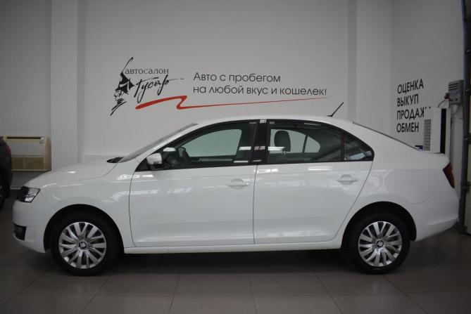 Skoda Rapid I Рестайлинг с пробегом 2019 года, цена 1 399 000 рублей, 46000 км, лифтбек, Автокод Объявления