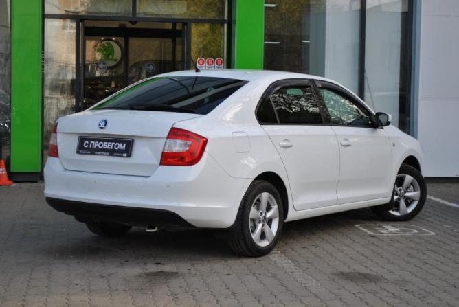 Skoda Rapid I с пробегом 2014 года, цена 760 000 рублей, 262530 км, лифтбек, Автокод Объявления