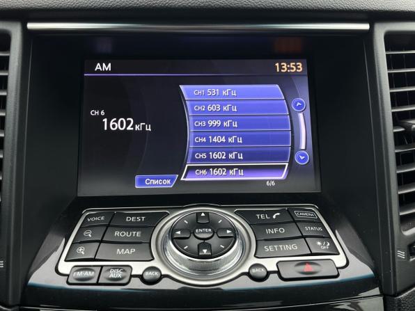 Infiniti FX II (S51) Рестайлинг с пробегом 2012 года, цена 1 590 000 рублей, 213958 км, внедорожник, Автокод Объявления
