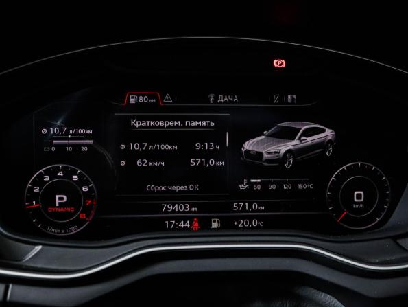 Audi A5 II (F5) с пробегом 2016 года, цена 3 599 000 рублей, 78000 км, лифтбек, Автокод Объявления