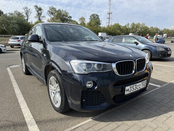BMW X4 I (F26) с пробегом 2017 года, цена 3 300 000 рублей, 107000 км, внедорожник, Автокод Объявления