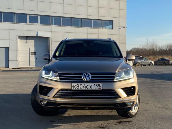 Volkswagen Touareg II Рестайлинг с пробегом 2017 года, цена 3 499 000 рублей, 97631 км, внедорожник, Автокод Объявления