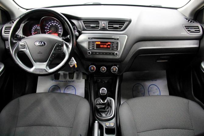 Kia Rio III Рестайлинг с пробегом 2016 года, цена 998 000 рублей, 189210 км, седан, Автокод Объявления