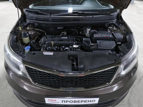 Kia Rio III Рестайлинг с пробегом 2015 года, цена 987 000 рублей, 208000 км, седан, Автокод Объявления