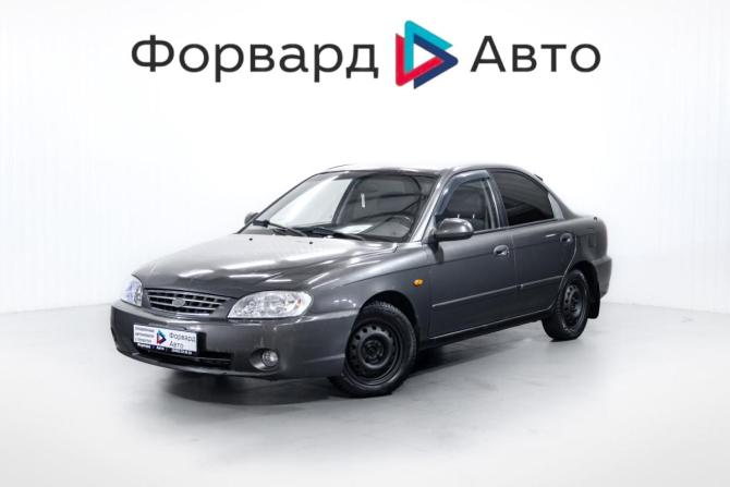 Kia Spectra I Рестайлинг 2 с пробегом 2005 года, цена 379 000 рублей, 210001 км, седан, Автокод Объявления
